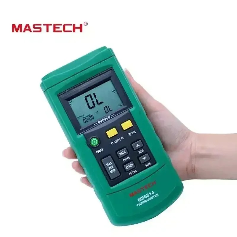 Logic Analyzer Usb - MasTech MS6514 Dual Channel Digital Thermometer