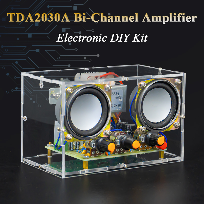 Electronic DIY TDA2030 Dual Ch - Diy Audio Electronics Kit ulasan dan harga