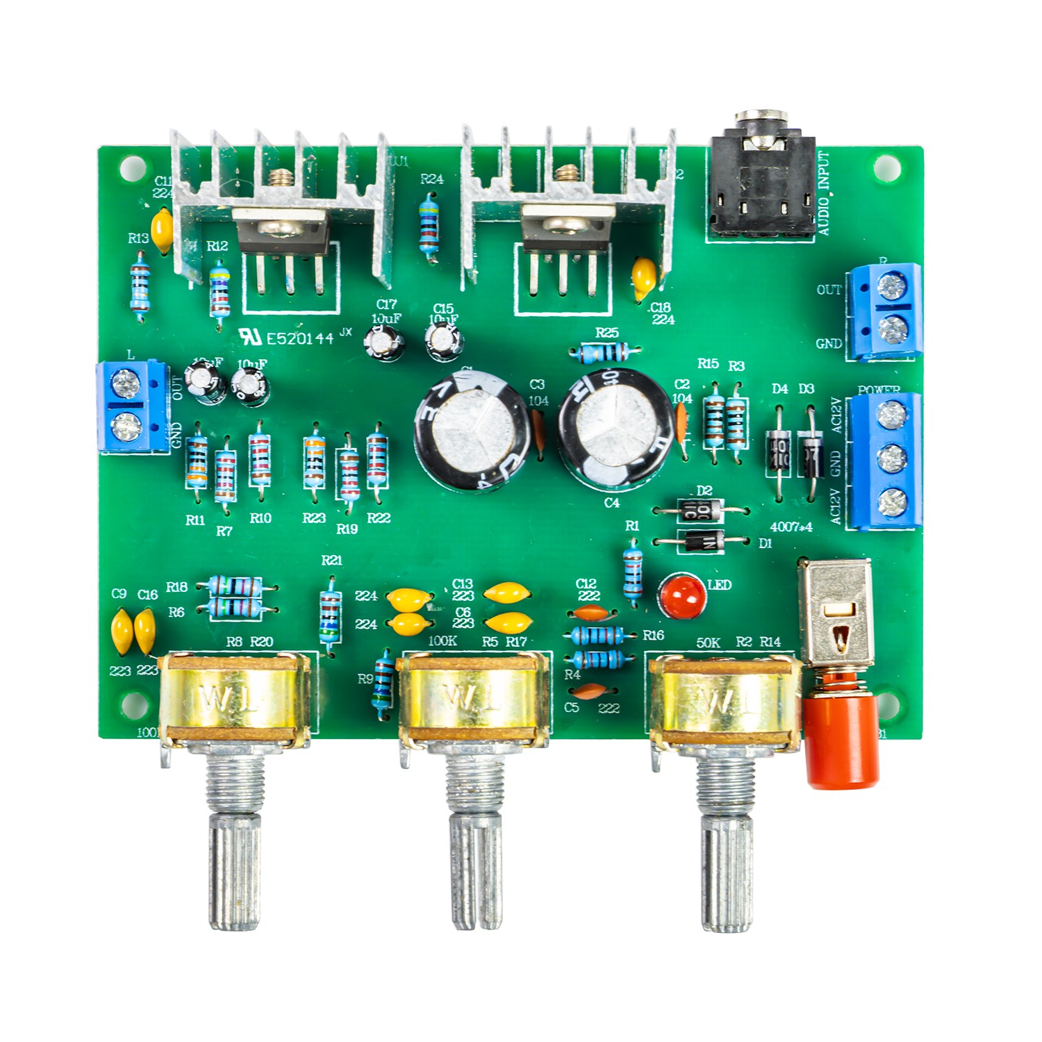 Electronic DIY TDA2030 Dual Ch - Diy Audio Electronics Kit ulasan dan harga