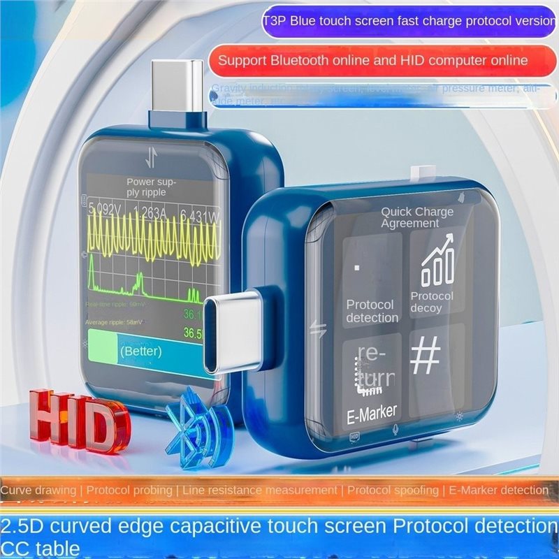AFOURT-T3P Touch Control USB P - Logic Analyzer Usb ulasan dan harga