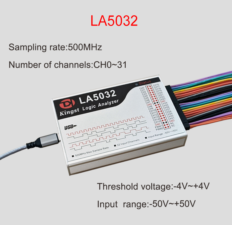 Kingst LA5032 USB Logic Analyz - Logic Analyzer Usb ulasan dan harga