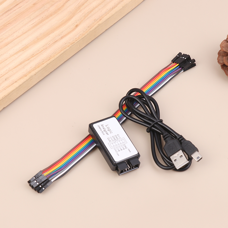 USB Logic Analyzer 24MHz 8 Cha - Logic Analyzer Usb ulasan dan harga