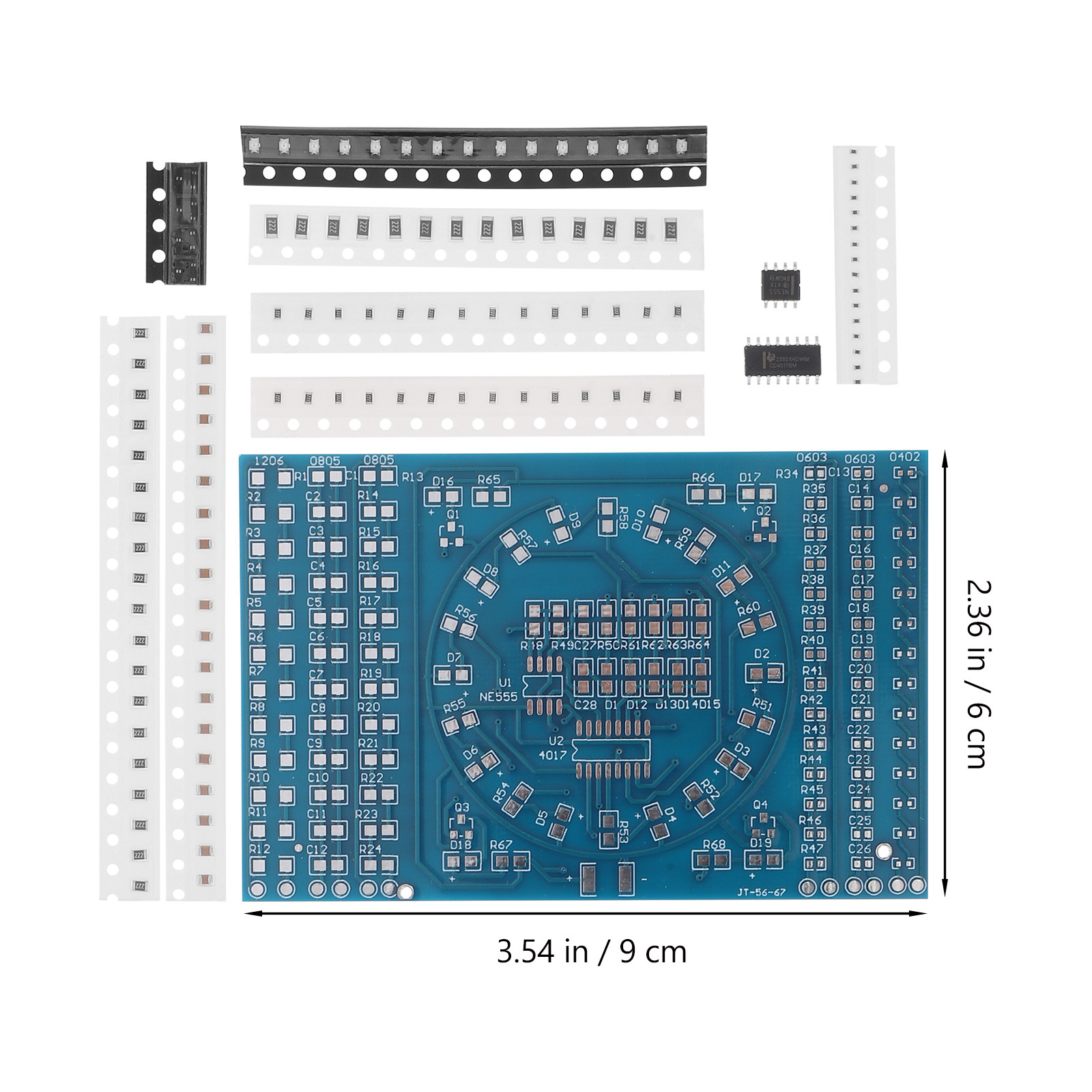 1Set Soldering Practice Kit Pc - Diy Electronics Project Kit ulasan dan harga