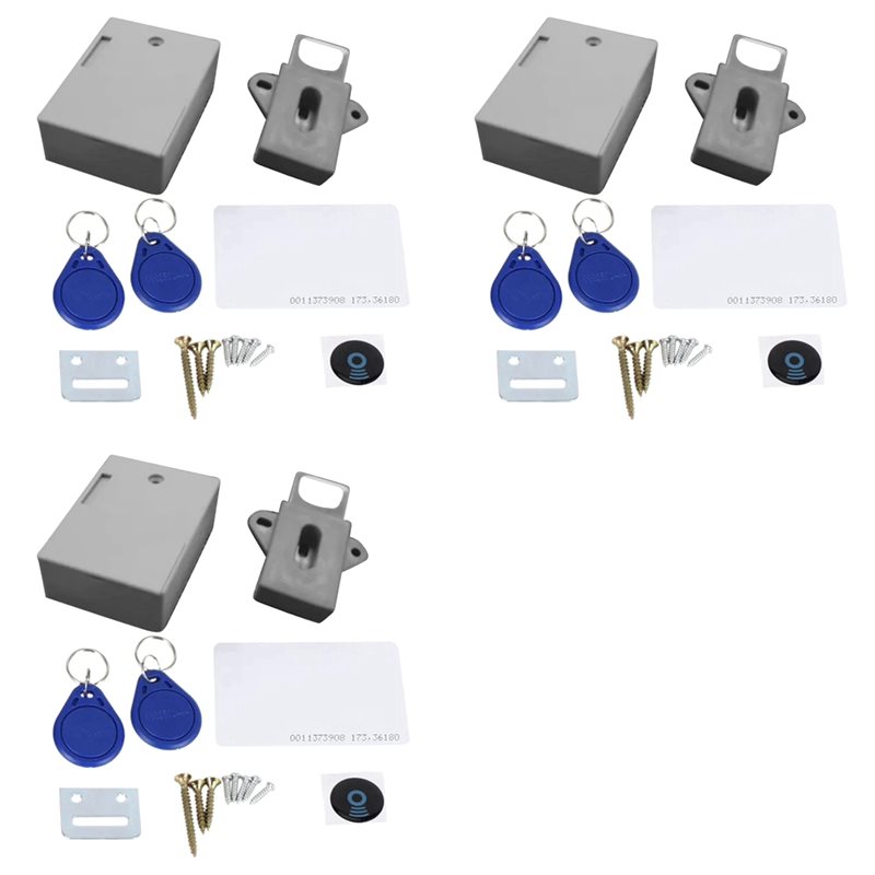 ABZZ-3X RFID Electronic Cabine - Diy Electronics Cabinet ulasan dan harga